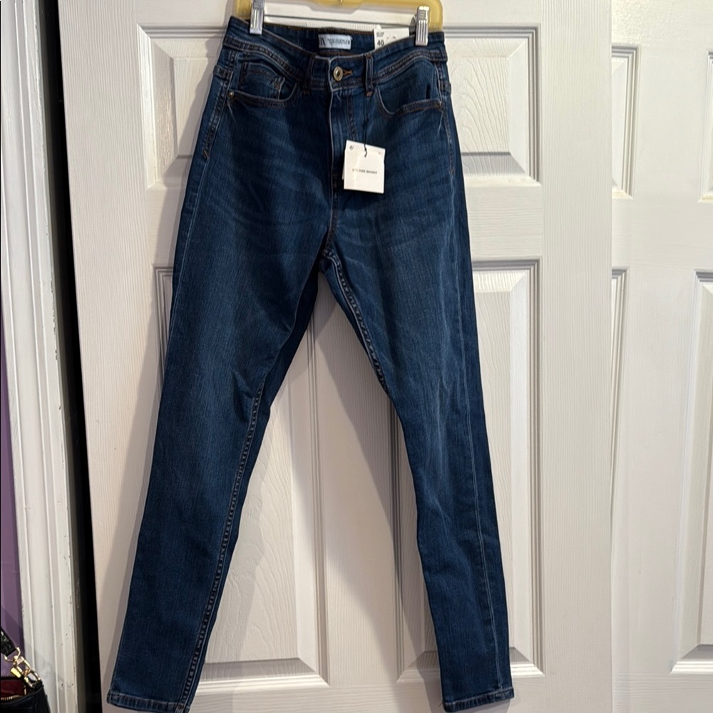Zara Mid rise skinny jeans